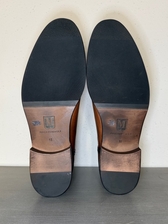 Bruno Magli Ponzi Mens Size 13 M Italian Calfskin Leather Chelsea Boots - New main image 4